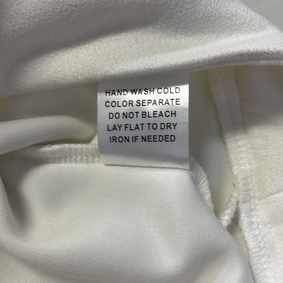 Saints & Hearts Cream Suede Shorts with Snake Print Stars & Studs Medium - Picture 9 of 11